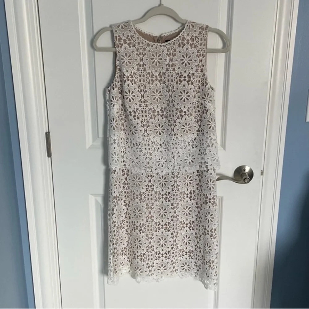 New! Tommy Hilfiger layered lace sleeveless sheath Dress nwt 29056